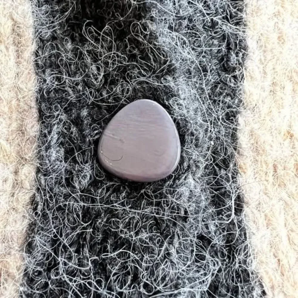 Lady Cardigan Beige Fuzzy Knit Cardigan-small